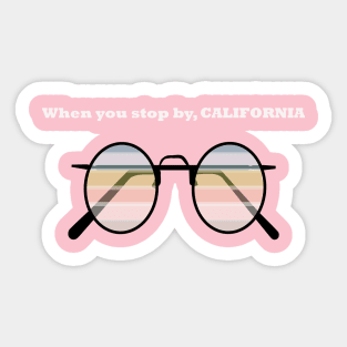 CALIFORNIA Sticker